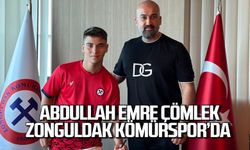 Abdullah Emre Çömlek Zonguldak Kömürspor'da