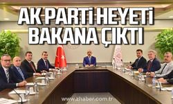 Ak Parti heyeti Bakan Uraloğlu ile ne görüştü?