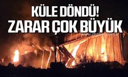 Zonguldaklı Ali Efe’nin tersanesi kül oldu