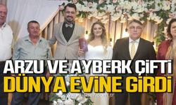 Arzu Karaustaoğlu ile Ayberk Aygün dünya evine girdi