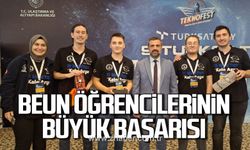 BEUN öğrencileri TEKNOFEST’te adını ilk üçe yazdırdı!