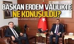 Başkan Erdem'den Vali Hacıbektaşoğlu’na ziyaret! Ne konuşuldu?