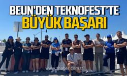 BEUN Teknoloji takımlarından Teknofest’te büyük başarı