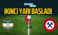 Zonguldak Kömürspor-Büyükçekmece Tepecikspor maçı başladı!