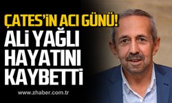 ÇATES'in acı günü! Ali Yağlı hayatını kaybetti!