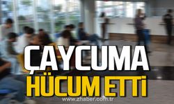 Çaycumalılar ucuz suya hücum etti!