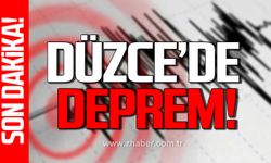 Düzce'de 3.3 büyülüğünde deprem!