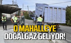 Ören Mahallesi’nde doğalgaz çalışmaları başladı