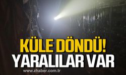 Kdz. Ereğli'de yangın! Yaralılar var!