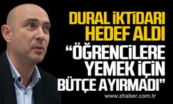 Devrim Dural iktidarı hedef aldı! "Ak Parti öğrencilere yemek için bütçe ayırmadı"