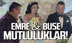 Emre Demir ve Buse Özkul dünyaevine girdi