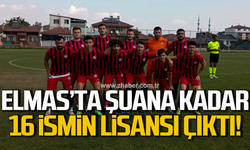 Elmas’ta şuana kadar 16 ismin lisansı çıktı!