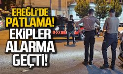 Kdz. Ereğli'de patlama! Ekipler alarma geçti!