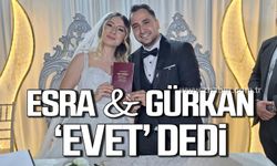 Esra ve Gürkan mutluluğa 'evet' dedi!