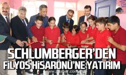 Schlumberger'den Filyos Hisarönü'ne eğitim yatırımı!