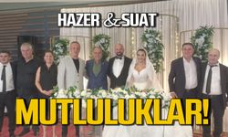 Hamzaçebi ve Yücel ailelerinin mutlu günü!