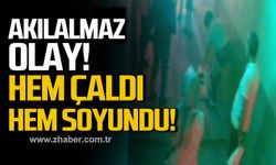 Karabük'te akılalmaz olay! Hem çaldı hem soyundu!