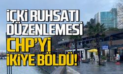 Zonguldak Belediyesi'nin içki düzenlemesi CHP'yi ikiye böldü.