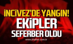 İncivez'de yangın! Ekipler seferber oldu!