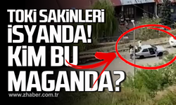 TOKİ sakinleri isyanda! Kim bu maganda?