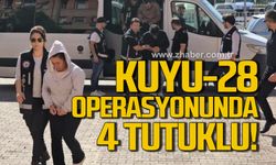 Karabük’te ‘Kuyu 28’ operasyonunda 4 tutuklu!