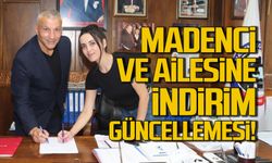 Madenci ve ailesine indirim güncellemesi