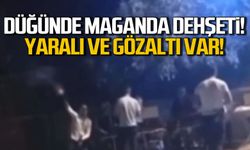 Düğünde maganda dehşeti! Yaralı ve gözaltı var!