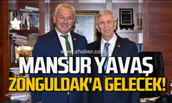 Mansur Yavaş Zonguldak'a gelecek!