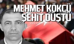 Uzman Çavuş Mehmet Kökcü şehit düştü!