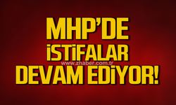 MHP'de istifalar devam ediyor!