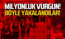 Milyonluk vurgun! Borsa dolandırıcıları yakalandı!