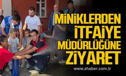 Miniklerden İtfaiye Müdürlüğüne ziyaret!