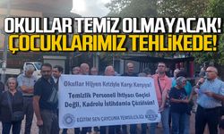 Okullar hijyen kriziyle karşı karşıya