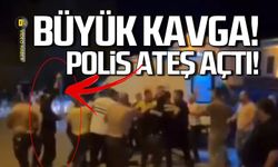 Çaycuma'da büyük kavga! Polis ateş açtı!