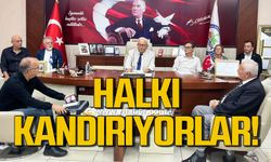 Posbıyık; "Halkı kandırıyorlar!"