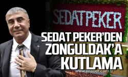 Sedat Peker'den Zonguldak'a kutlama!