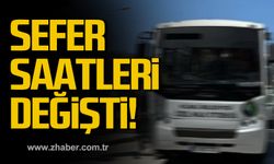 Çatalağzı-Zonguldak sefer saatleri değişti!