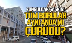 Zonguldak'ta su krizi... "Borular aynı anda mı çürüdü?"