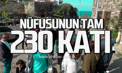 Amasra 8 ayda nüfusunun 230 katı turist ağırladı