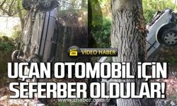 Kdz. Ereğli'de uçan otomobil için seferber oldular!