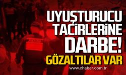 Çaycuma'da uyuşturucu tacirlerine darbe! Gözaltılar var!