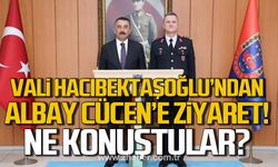 Vali Hacıbektaşoğlu'ndan Albay Cücen'e ziyaret! Ne konuştular?