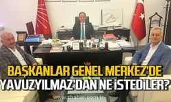 Başkanlar Genel Merkez'de! Yavuzyılmaz'dan ne istediler?