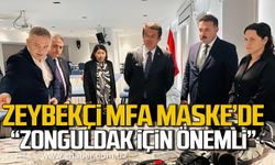 Nihat Zeybekçi MFA Maske Fabrikası'nda! "Zonguldak'ın kalkınması için önemli"