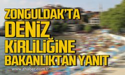 Zonguldak'ta deniz kirliliğine Bakanlıktan yanıt!