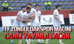 TFF Zonguldakspor maçını canlı yayınlayacak!