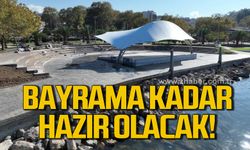 Ereğli'de Amfi tiyatro, Cumhuriyet Bayramı’na hazır olacak!