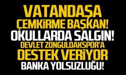 Vatandaşa çemkirme başkan!