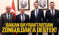 Ak Parti Zonguldak heyeti Bakan Bayraktar'dan destek istedi!