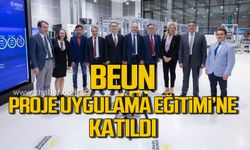 BEUN, Proje Uygulama Eğitimi”ne katıldı